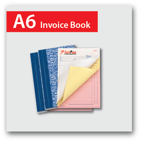 A6 Invoice Book